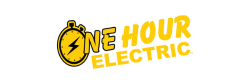 one hour electric logo