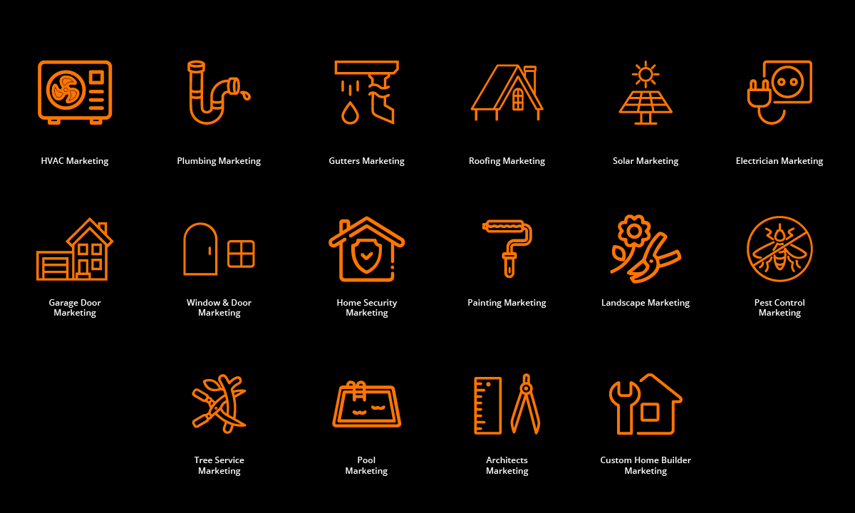 home services icons