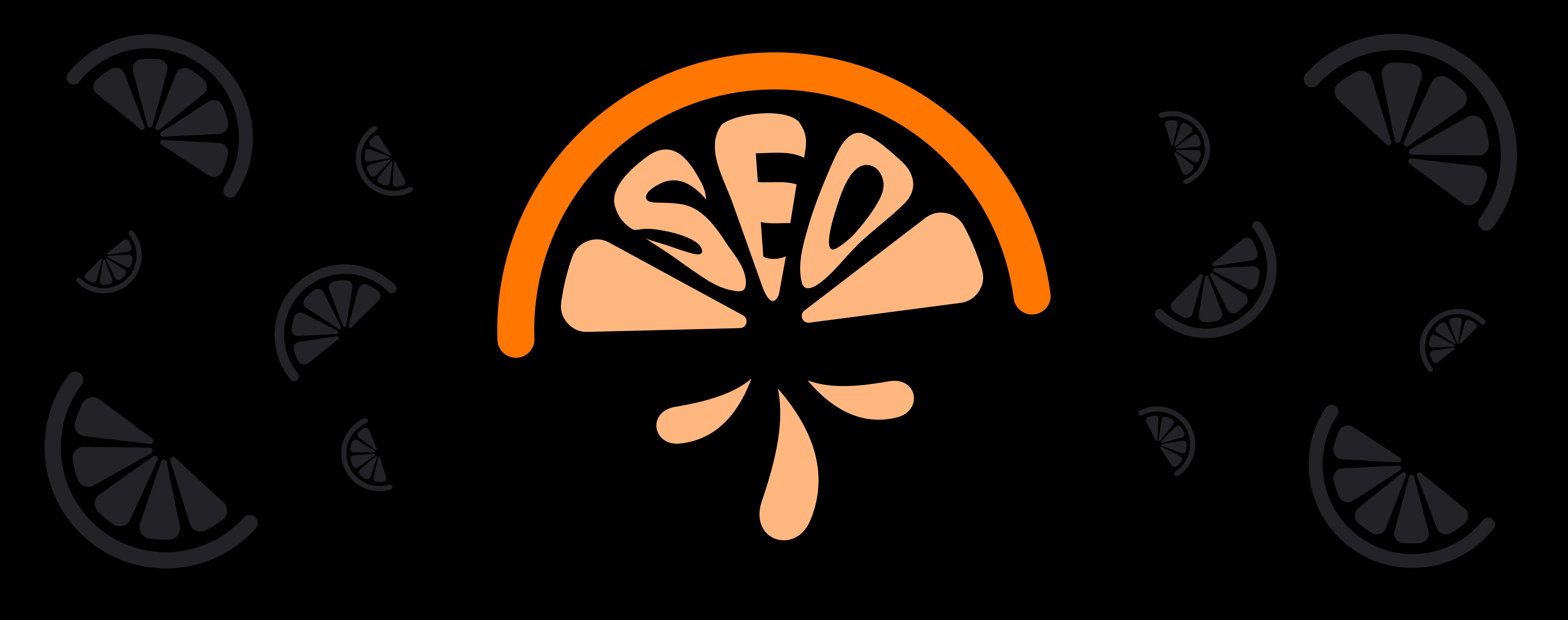 orange slice with seo as one of the slices surrounded by other slices