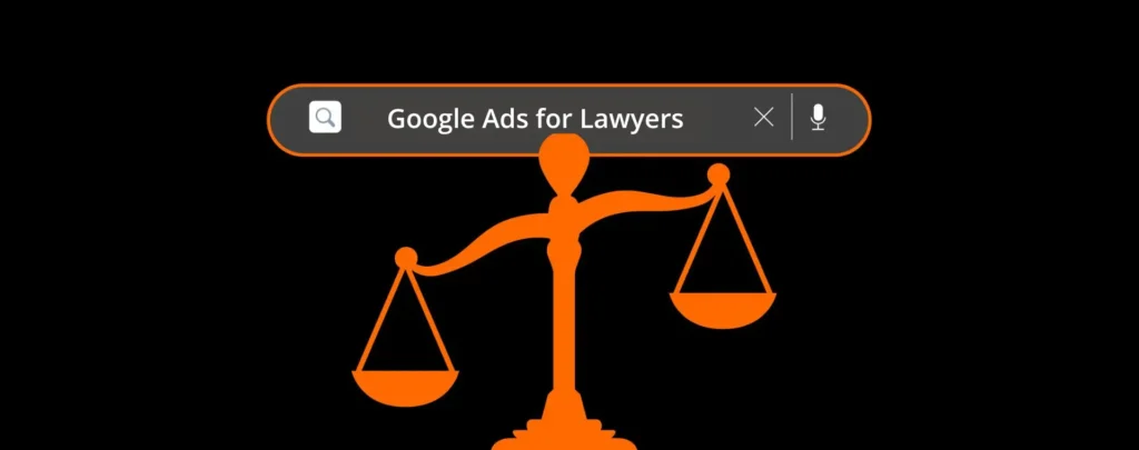 scales of justice near search bar